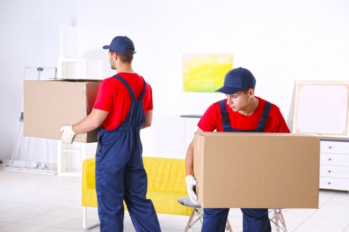 Customer raising a service concern during a move