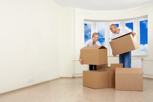 Careful packing and handling of household items during a Holborn move