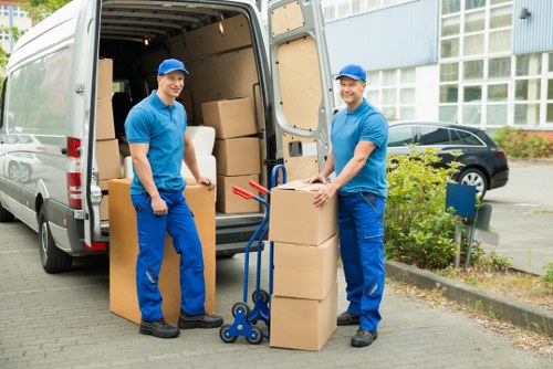 Careful furniture handling during a Holborn house removal