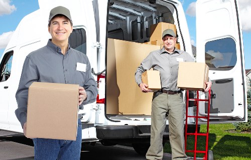 Payments and charges section for moving services