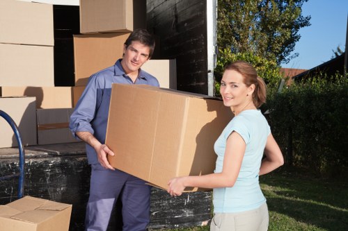 Unpacking service helping a new home in Holborn become organised quickly